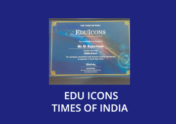 Ceoa school Times Of India Award Image