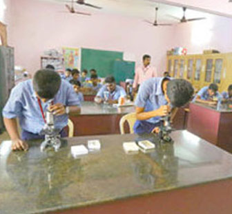 Biology Lab - Ceoa Matriculation School Madurai Image